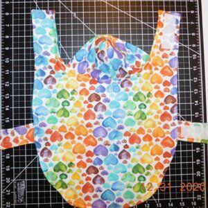 Dog Coat-Handcrafted & Adjustable-Size Medium 1912120